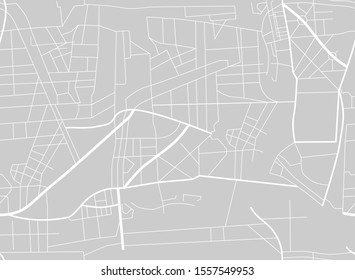 Vector illustration city map. Scheme of roads. City map seamless pattern