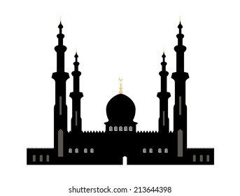 Vector Illustration of City Silhouette. EPS10