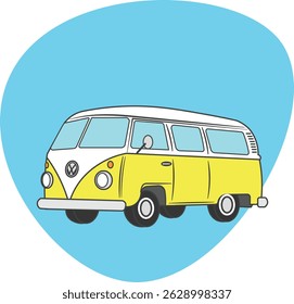 Ilustração vetorial do barramento clássico