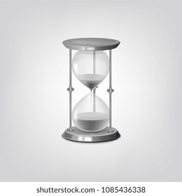 Vector illustration of classic Hourglass.