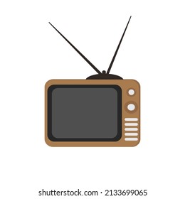 ilustración vectorial de la plantilla de icono de tv clásica