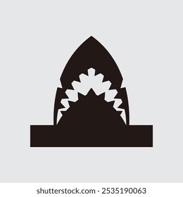 “Shark vector illustration with clean and modern design. Suitable for marine themes, ocean wildlife concepts, logos, branding, educational materials, posters, and digital or print use.”
