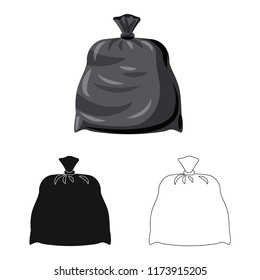 Vector illustration of cleaning and service logo. Collection of cleaning and household vector icon for stock.