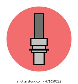 vector illustration of clearomizers icon