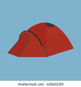Vector illustration of climbing equipment