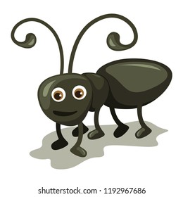a vector illustration of Clipart Ant