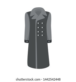 Vector illustration of cloak and coat sign. Collection of cloak and robe stock vector illustration.