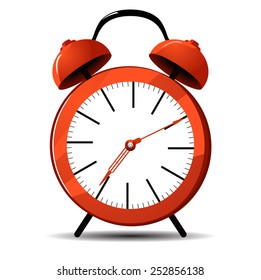 Vector illustration of a clock.