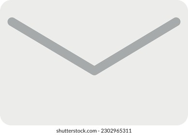 Vector illustration of a closed envelope, envelope for letters, correspondence and emails.