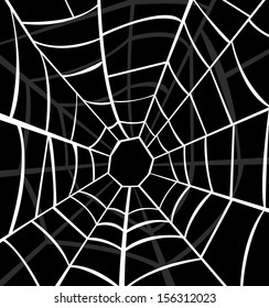 Vector illustration of cobweb 
