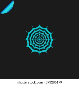 Vector illustration of cobweb