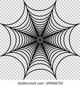 Vector illustration of cobweb