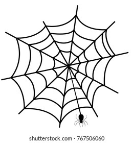 Vector illustration of cobweb