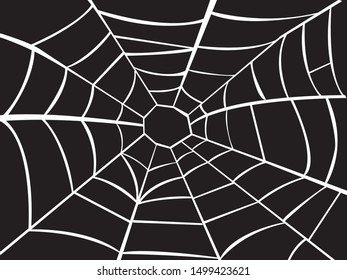 Vector illustration of cobweb design