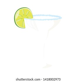 Vector illustration of cocktail and glass sign. Collection of cocktail and drink stock symbol for web.