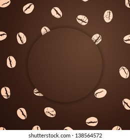 Vector Illustration of a Coffee Background