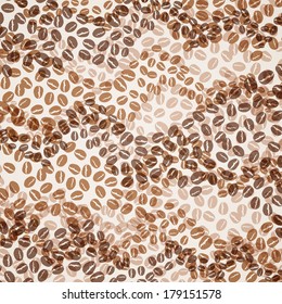 Vector Illustration of a Coffee Background
