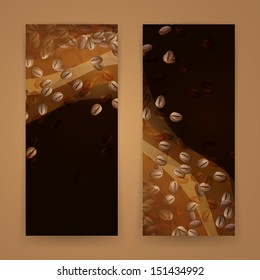 Vector Illustration of Coffee Banners