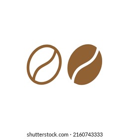 Icono vectorial de judías de café