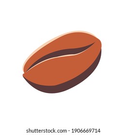 Vector illustration of coffee beans.