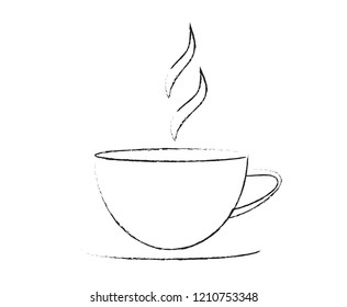 Vector illustration of coffee cup