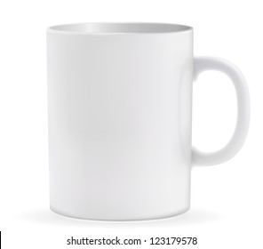 Vector illustration of coffee cup. EPS-10