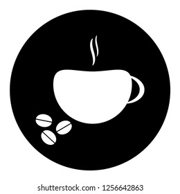 Vector illustration of coffee cup icon
