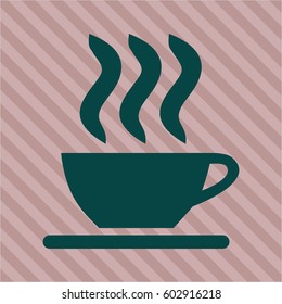 Vektorgrafik des Coffee Cup-Vektorsymbol
