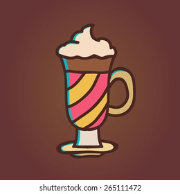 Vector illustration coffee mug