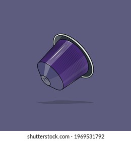 Vector Illustration Of A Coffee Pod