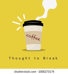 Vector illustration of Coffee Poster Advertisement Flayers concept.