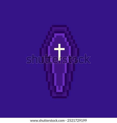 Similar – Image, Stock Photo final journey Cemetery