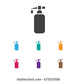 Vector Illustration Of Coiffeur Symbol On Gel Icon. Premium Quality Isolated Lotion Element In Trendy Flat Style.