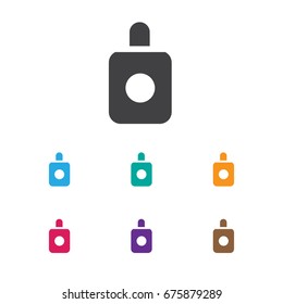 Vector Illustration Of Coiffeur Symbol On Odor Icon. Premium Quality Isolated Aroma Element In Trendy Flat Style.