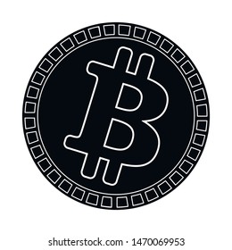 Vector illustration of coin and cryptocurrency icon. Collection of coin and business stock symbol for web.