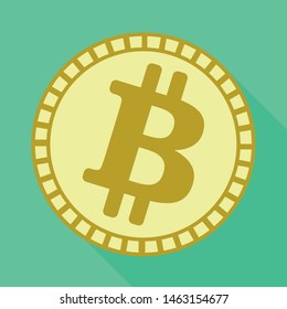 Vector illustration of coin and cryptocurrency symbol. Set of coin and business stock vector illustration.
