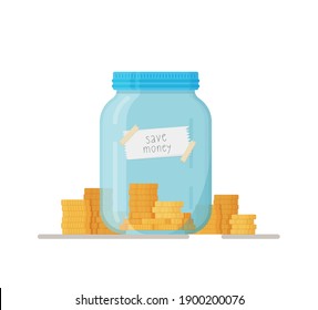 Vector illustration of coins, collecting on a dream.
