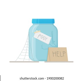 Vector illustration of coins, collecting on a dream.