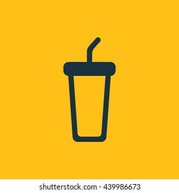Vector illustration of cola icon