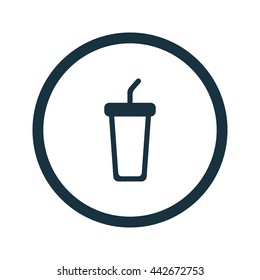 Vector illustration of cola icon