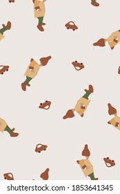 vector illustration. collection of abstract patterns. trendy graphic design for cards, posters, brochures, flyers, textiles.