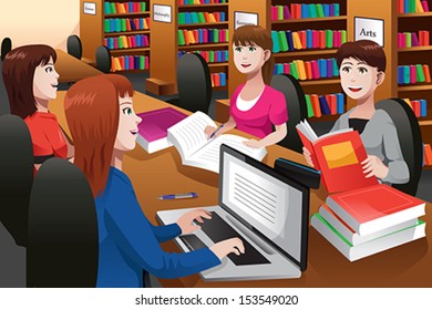 5,279 School library clipart Images, Stock Photos & Vectors | Shutterstock