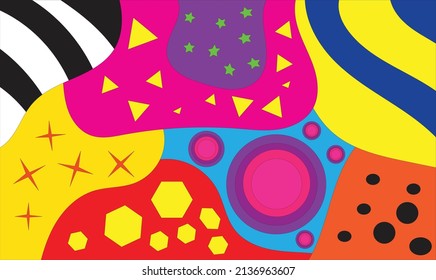 Vector illustration of Color Abstract