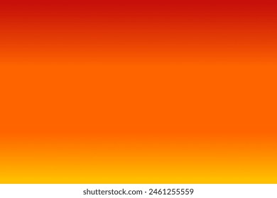 vector illustration of color abstract background gradient red orange to yellow color, sunset sunrise background no people.