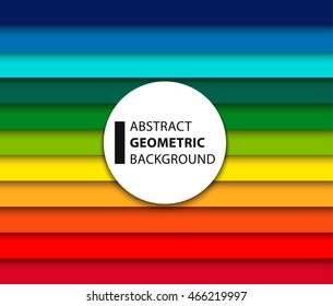 Vector illustration of color abstract geometric background