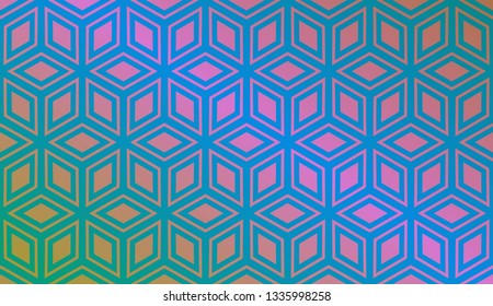 Vector illustration color geometric abstract background