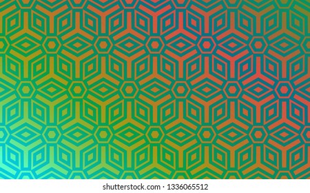 Vector illustration color geometric abstract background