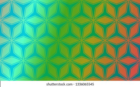Vector illustration color geometric abstract background