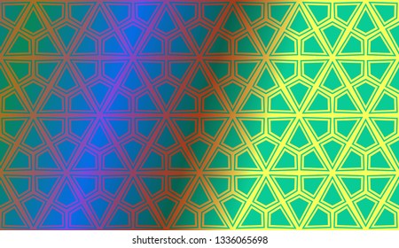 Vector illustration color geometric abstract background