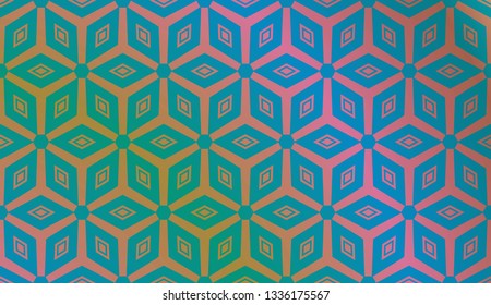 Vector illustration color geometric abstract background